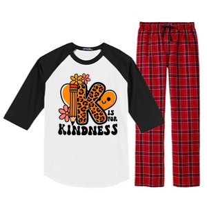 Unity Day Kindness Be Kind Teacher Anti Bully Raglan Sleeve Pajama Set