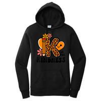 Unity Day Kindness Be Kind Teacher Anti Bully Women's Pullover Hoodie