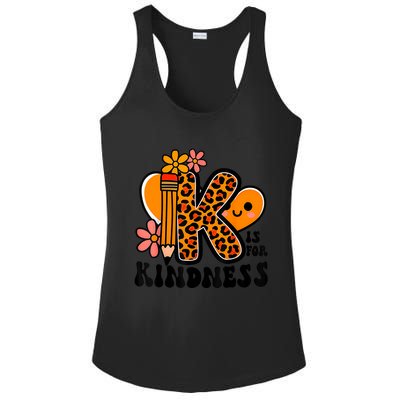 Unity Day Kindness Be Kind Teacher Anti Bully Ladies PosiCharge Competitor Racerback Tank
