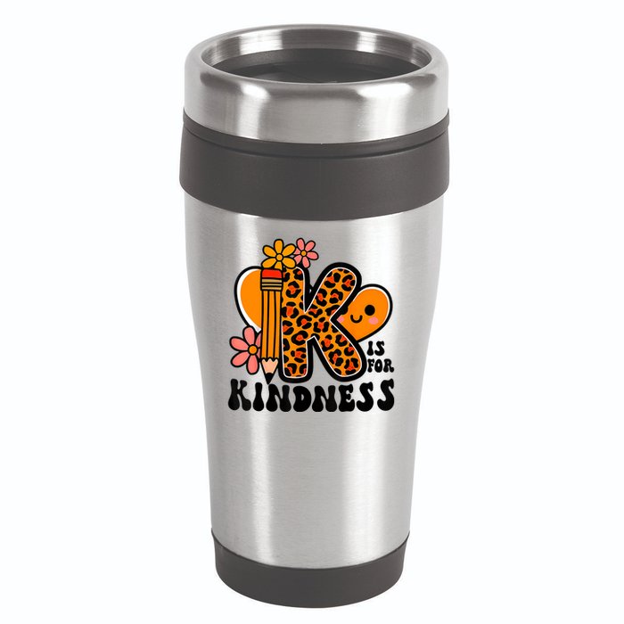 Unity Day Kindness Be Kind Teacher Anti Bully 16oz Travel Tumbler