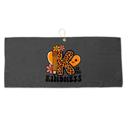 Unity Day Kindness Be Kind Teacher Anti Bully Large Microfiber Waffle Golf Towel