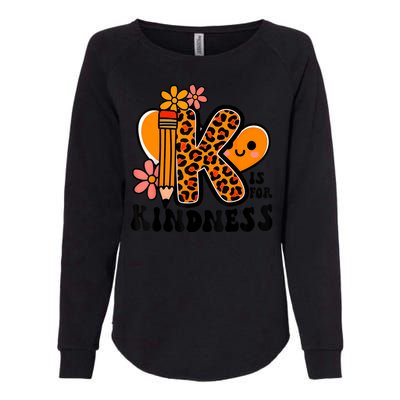 Unity Day Kindness Be Kind Teacher Anti Bully Womens California Wash Sweatshirt