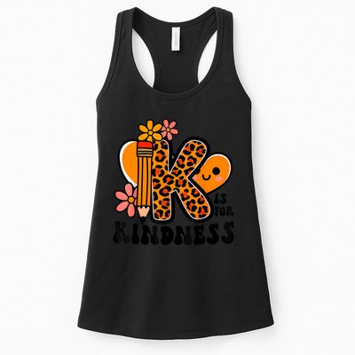 Unity Day Kindness Be Kind Teacher Anti Bully Womens Tank Top