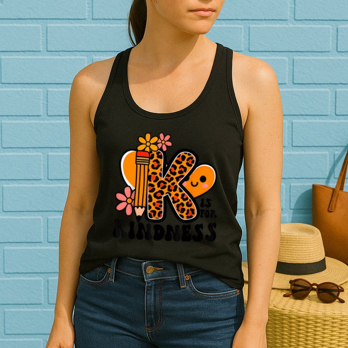 Unity Day Kindness Be Kind Teacher Anti Bully Womens Tank Top