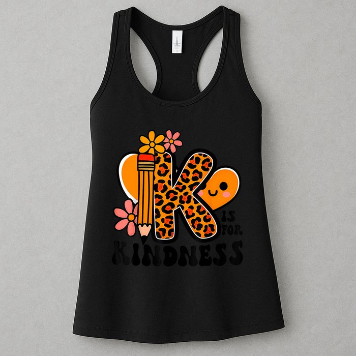 Unity Day Kindness Be Kind Teacher Anti Bully Womens Tank Top