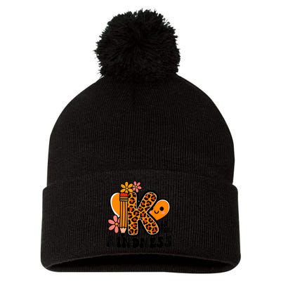Unity Day Kindness Be Kind Teacher Anti Bully Pom Pom 12in Knit Beanie