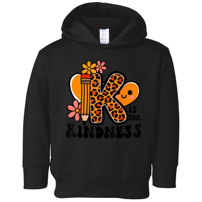 Unity Day Kindness Be Kind Teacher Anti Bully Toddler Hoodie