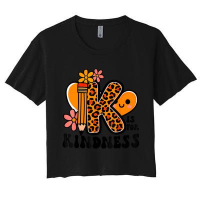 Unity Day Kindness Be Kind Teacher Anti Bully Crop Top