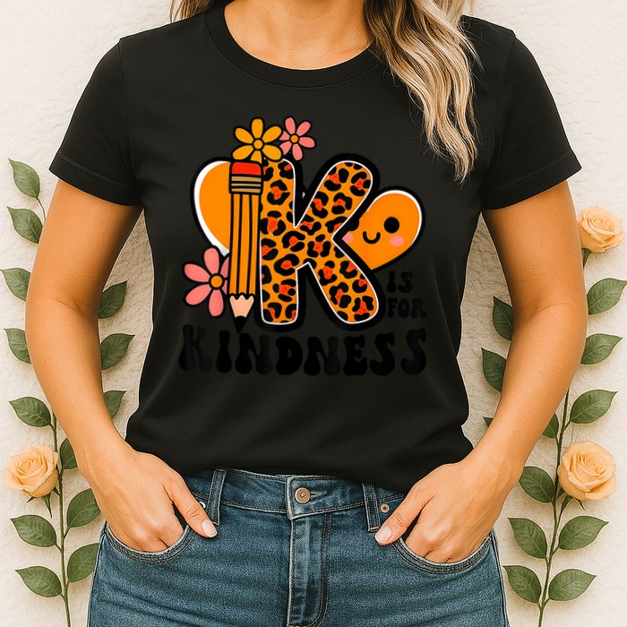 Unity Day Kindness Be Kind Teacher Anti Bully Womens T-Shirt