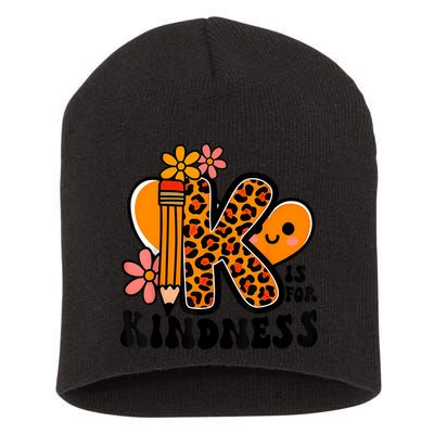 Unity Day Kindness Be Kind Teacher Anti Bully Short Acrylic Beanie