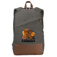 Unity Day Kindness Be Kind Teacher Anti Bully Cotton Canvas Backpack