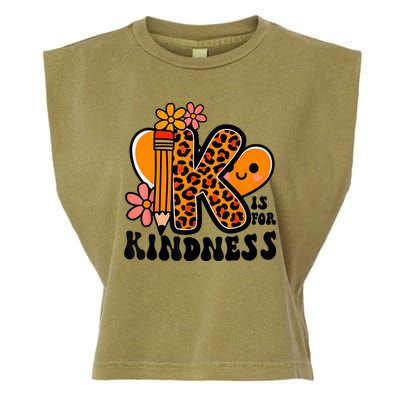 Unity Day Kindness Be Kind Teacher Anti Bully Garment-Dyed Women's Muscle Tee
