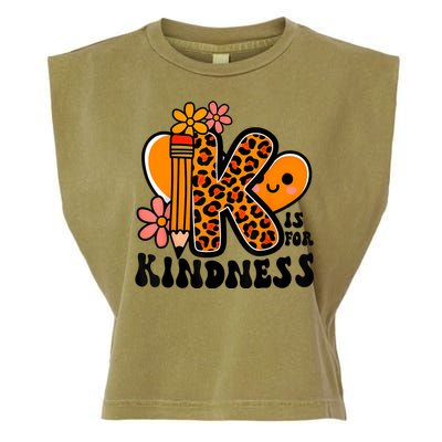 Unity Day Kindness Be Kind Teacher Anti Bully Garment-Dyed Women's Muscle Tee