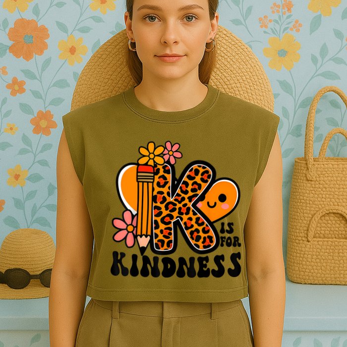 Unity Day Kindness Be Kind Teacher Anti Bully Garment-Dyed Women's Muscle Tee
