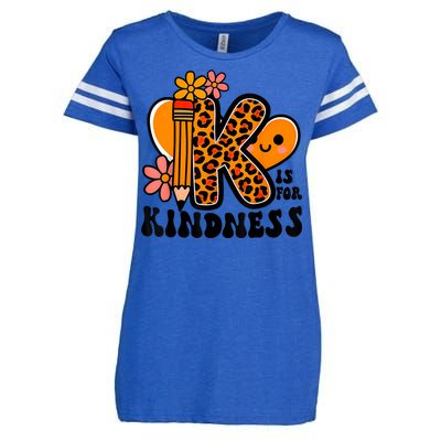 Unity Day Kindness Be Kind Teacher Anti Bully Enza Ladies Jersey Football T-Shirt