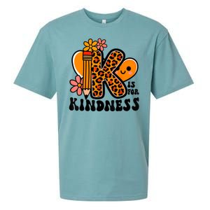 Unity Day Kindness Be Kind Teacher Anti Bully Sueded Cloud Jersey T-Shirt