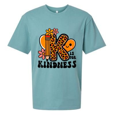 Unity Day Kindness Be Kind Teacher Anti Bully Sueded Cloud Jersey T-Shirt