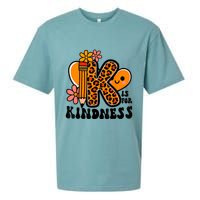 Unity Day Kindness Be Kind Teacher Anti Bully Sueded Cloud Jersey T-Shirt