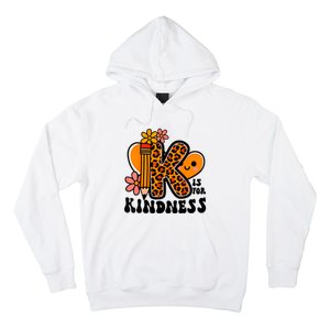 Unity Day Kindness Orange Teacher Be Kind Hoodie