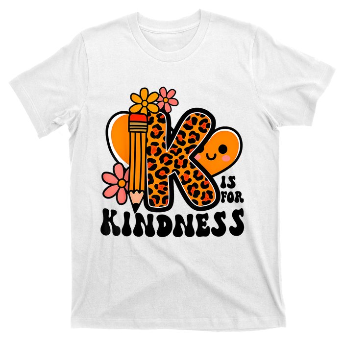 Unity Day Kindness Orange Teacher Be Kind T-Shirt