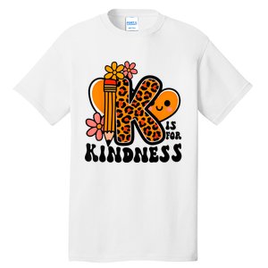 Unity Day Kindness Orange Teacher Be Kind Tall T-Shirt