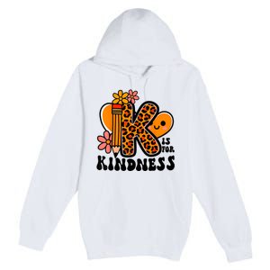 Unity Day Kindness Orange Teacher Be Kind Premium Pullover Hoodie