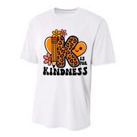 Unity Day Kindness Orange Teacher Be Kind Performance Sprint T-Shirt