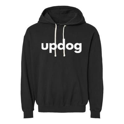Updog Dog Lover What’s Up Dog Funny Apparel Garment-Dyed Fleece Hoodie