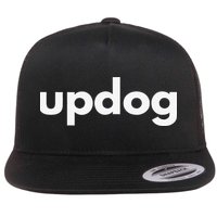Updog Dog Lover What’s Up Dog Funny Apparel Flat Bill Trucker Hat
