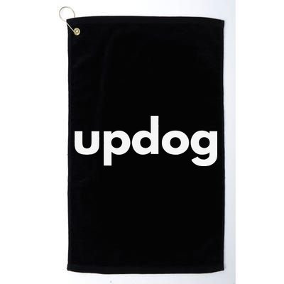 Updog Dog Lover What’s Up Dog Funny Apparel Golf Towel