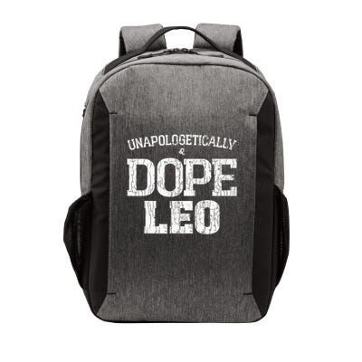 Unapologetically Dope Leo Funny Zodiac Sign Graphic Vector Backpack