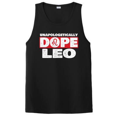 Unapologetically Dope Leo Zodiac Sign Horoscope Gift PosiCharge Competitor Tank