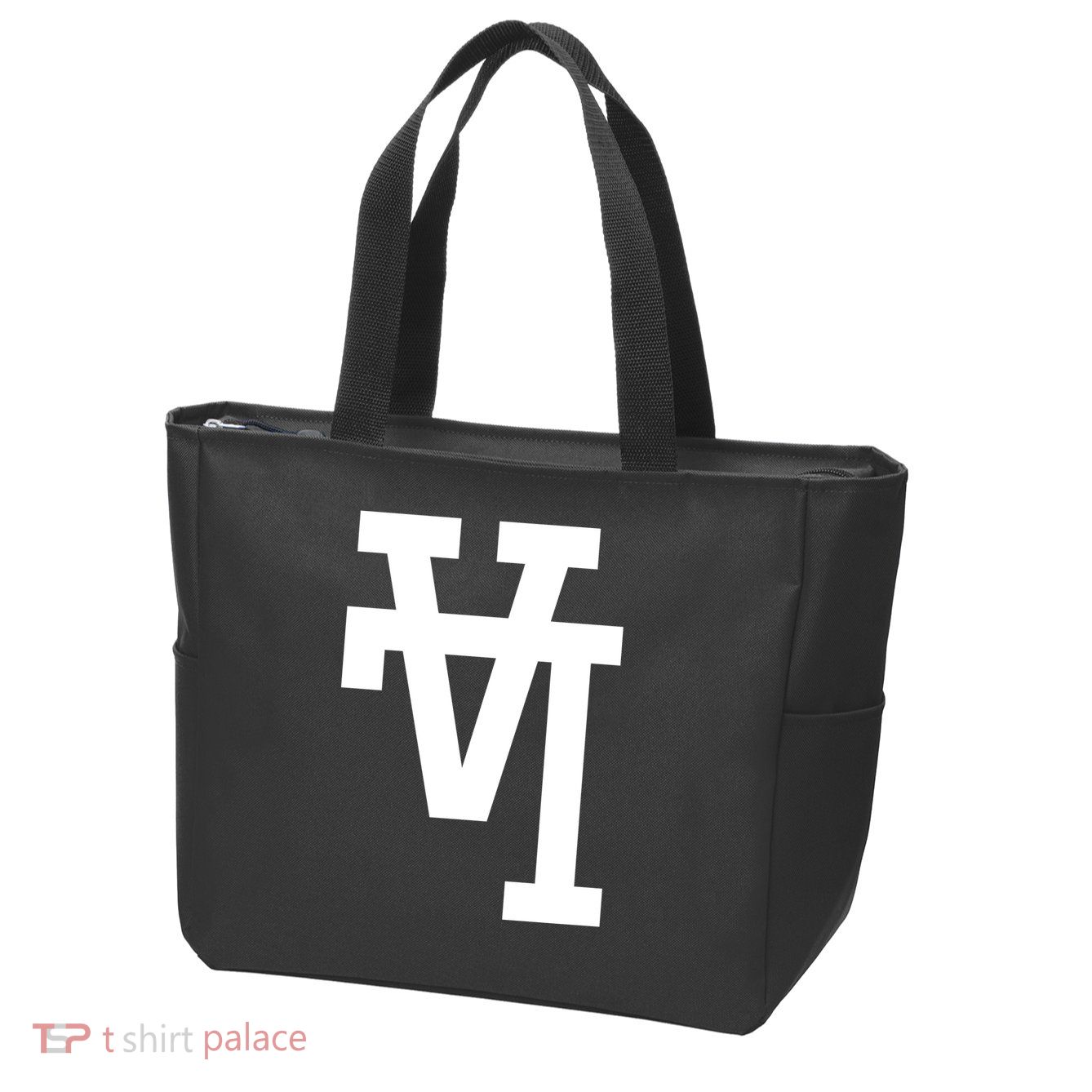 Upside Down LA Zip Tote Bag