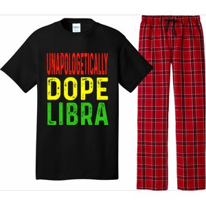 Unapologetically Dope Libra Astrology Astrological Sign Gift Pajama Set