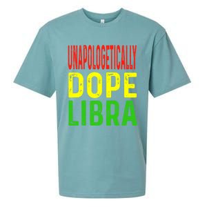 Unapologetically Dope Libra Astrology Astrological Sign Gift Sueded Cloud Jersey T-Shirt