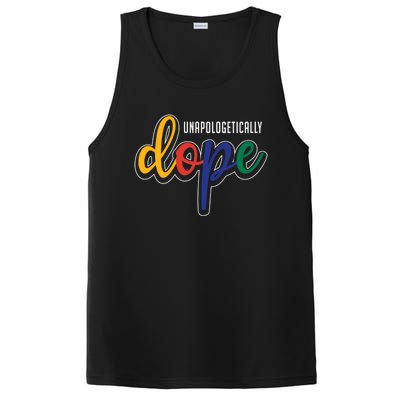 Unapologetically Dope Melanin Poppin Gift PosiCharge Competitor Tank