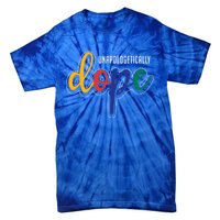 Unapologetically Dope Melanin Poppin Gift Tie-Dye T-Shirt