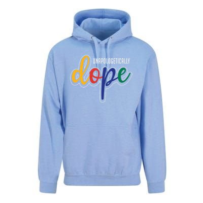 Unapologetically Dope Melanin Poppin Gift Unisex Surf Hoodie