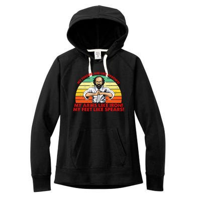 Upside Down Murray Karate Women's Fleece Hoodie