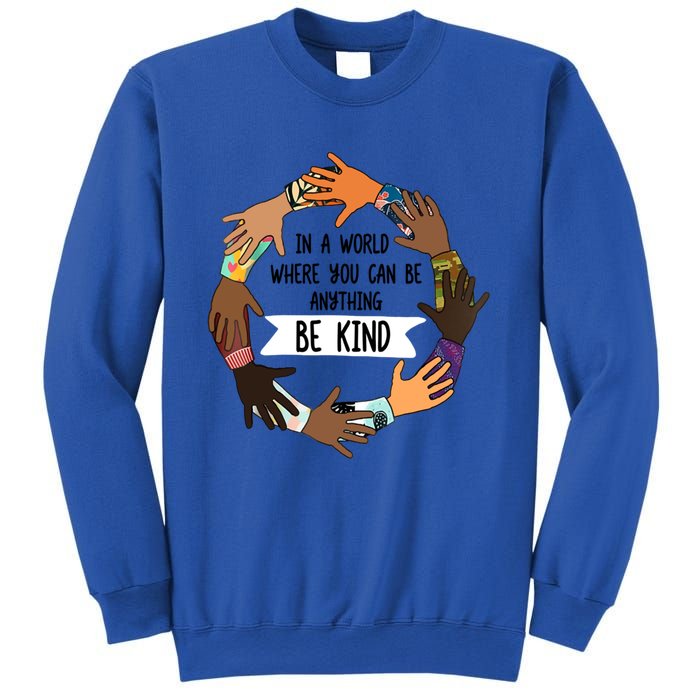 Unity Day Meaningful Gift Orange Be Kind Meaningful Gift Be Kind Asl Gift Sweatshirt