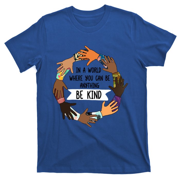 Unity Day Meaningful Gift Orange Be Kind Meaningful Gift Be Kind Asl Gift T-Shirt