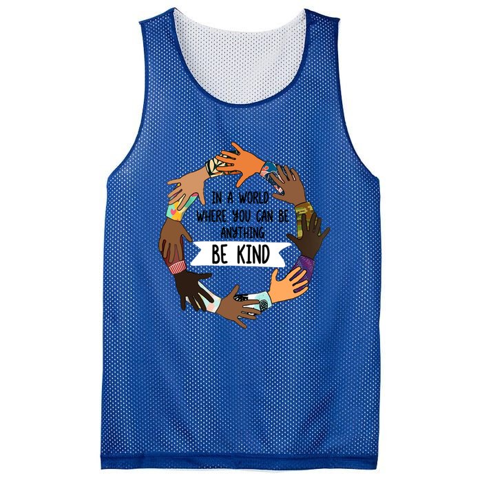 Unity Day Meaningful Gift Orange Be Kind Meaningful Gift Be Kind Asl Gift Mesh Reversible Basketball Jersey Tank