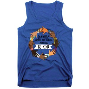 Unity Day Meaningful Gift Orange Be Kind Meaningful Gift Be Kind Asl Gift Tank Top