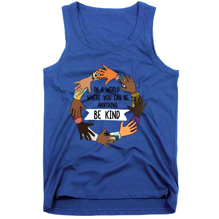 Unity Day Meaningful Gift Orange Be Kind Meaningful Gift Be Kind Asl Gift Tank Top