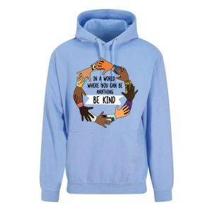 Unity Day Meaningful Gift Orange Be Kind Meaningful Gift Be Kind Asl Gift Unisex Surf Hoodie