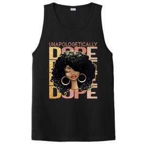 Unapologetically Dope Melanin Afro Queen Black History Month Gift PosiCharge Competitor Tank