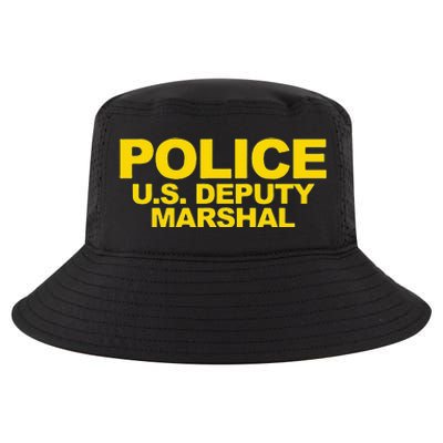 U.S. Deputy Marshal Front & Back Print Law Enforcement Cool Comfort Performance Bucket Hat