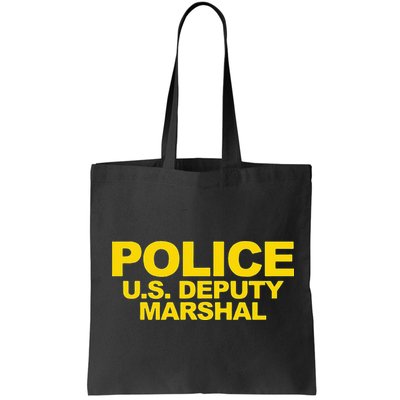 U.S. Deputy Marshal Front & Back Print Law Enforcement Bag
