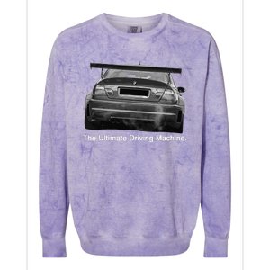 Ultimate Driving Machine Euro E46 M Three Colorblast Crewneck Sweatshirt