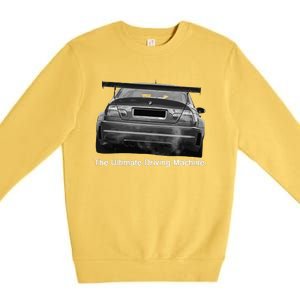 Ultimate Driving Machine Euro E46 M Three Premium Crewneck Sweatshirt